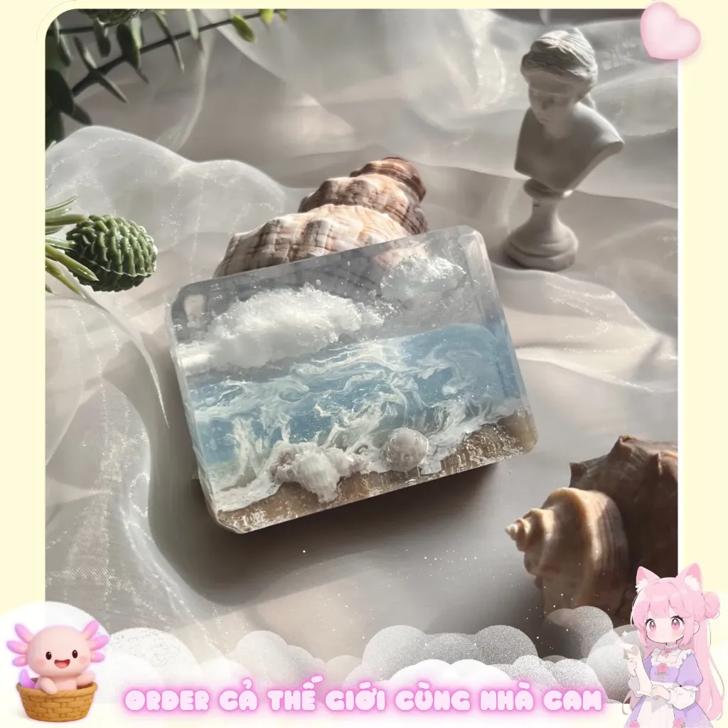 Xà Phòng Handmade "Đại Dương Mây" ☁️ - Bí Ẩn Trạm Dừng Chân Giữa Tầng Khí Quyển 🌊