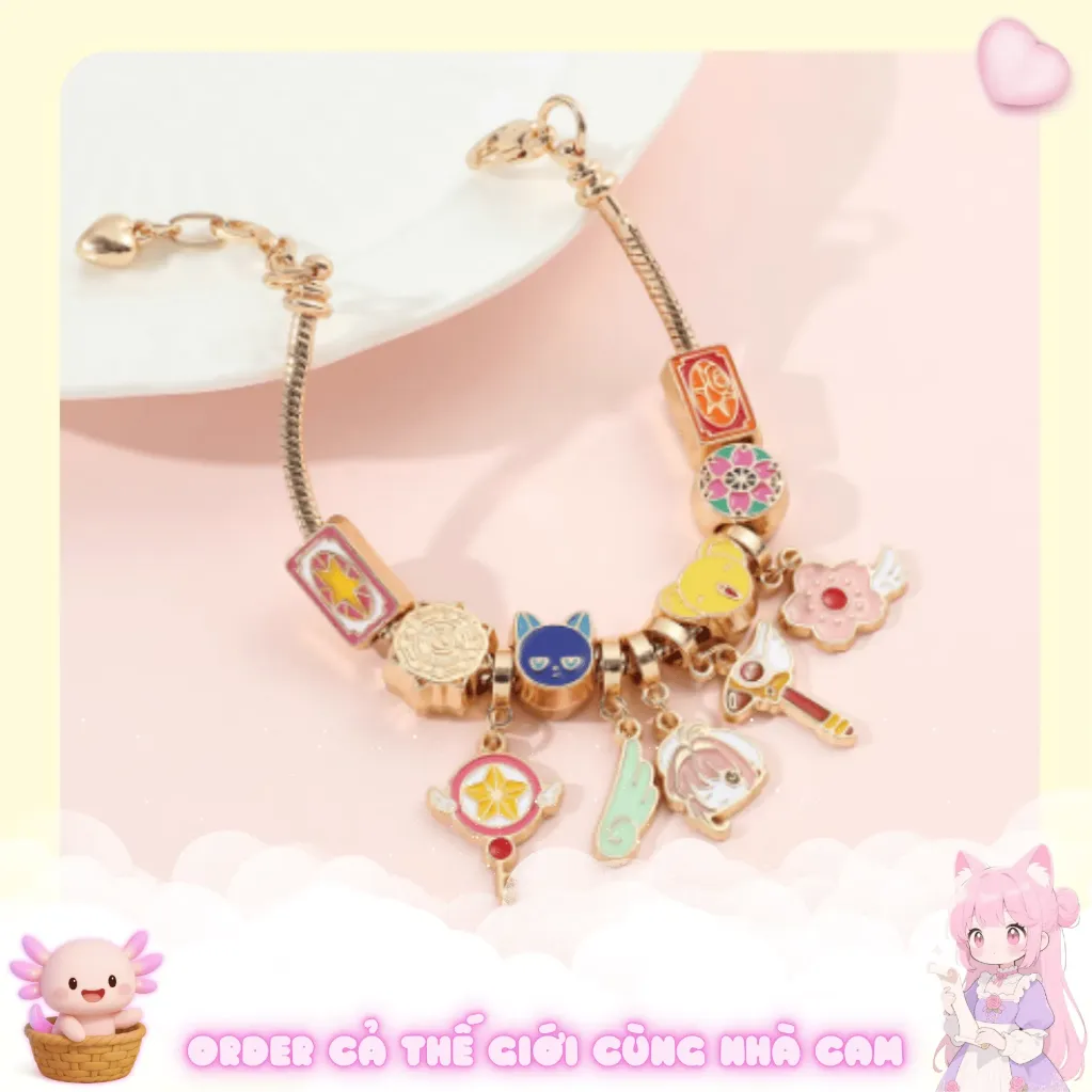 [Vòng Tay Sakura Thủ Lĩnh Thẻ Bài] - Dải Ngân Hà Ký Ức ✨ Siêu Phẩm Mộng Mơ