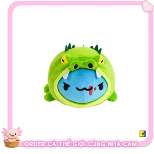 Gấu Bông Bugcat Capoo Hóa Trang Cá Sấu (Phiên bản Mini)